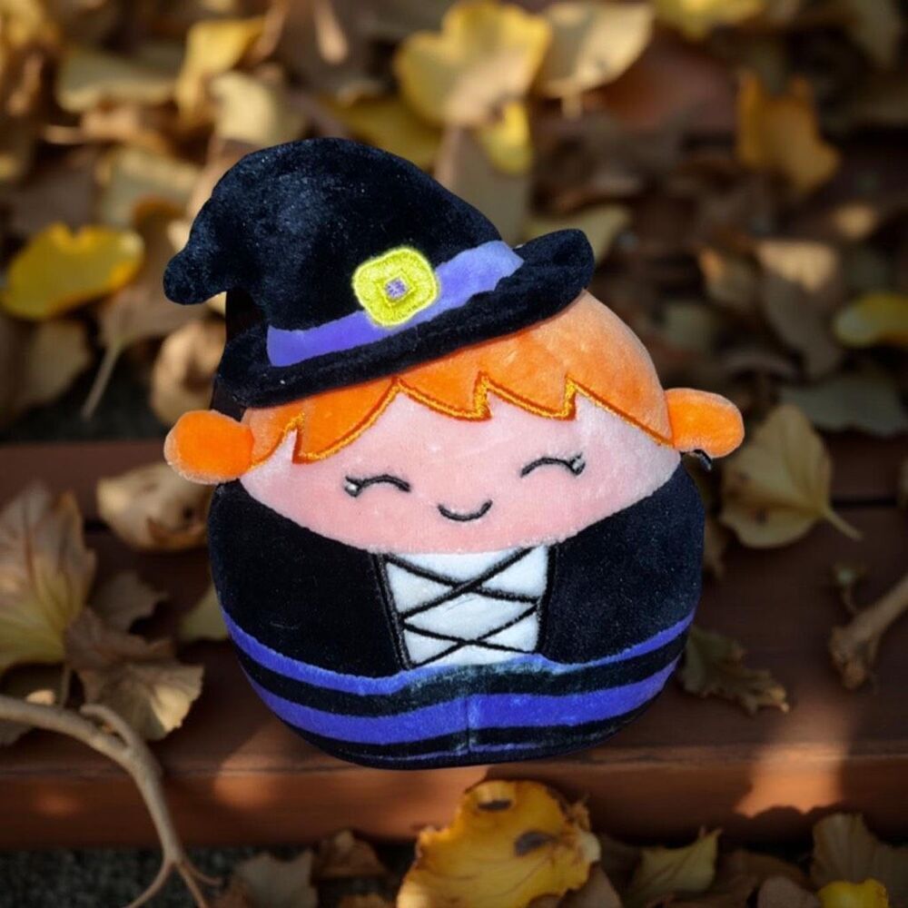 2020 Squishmallow Whitney Ginger Witch Halloween Plush Stuffed Animal 3.5” P42